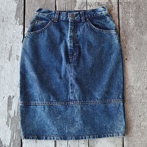 Rare Levi's Dark Denim Skirt Made In USA 🇺🇸